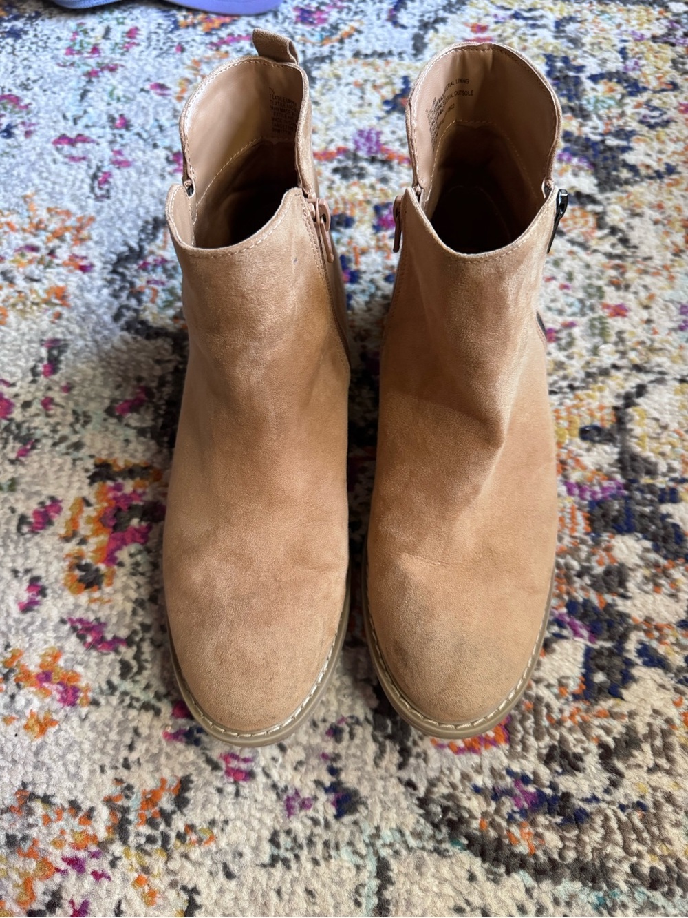 Universal Thread Faux Suede Boots 7.5